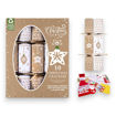 Picture of ECO STAR & BAUBLE CHRISTMAS CRACKERS 9 INCH - 6 PACK